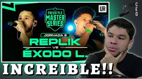 Exodo Lirical Vs Replik Fms Caribe J Reaccion Youtube