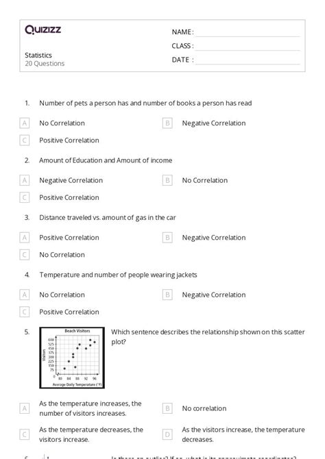 50 Statistics Worksheets For 8th Grade On Quizizz Free And Printable