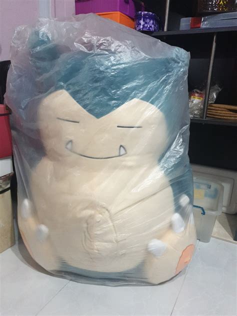 Snorlax Plush Toy Hobbies Toys Toys Games On Carousell