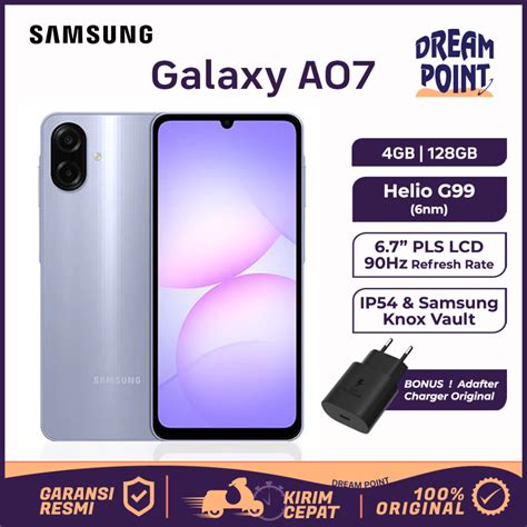 Jual Samsung Galaxy A07 4g Ram 4128gb Terbaru 2025 Original Mediatek