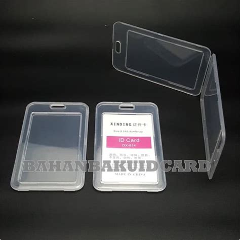 Jual Card Holder Frame Casing Box Tempat ID Card Flashdisk Holder