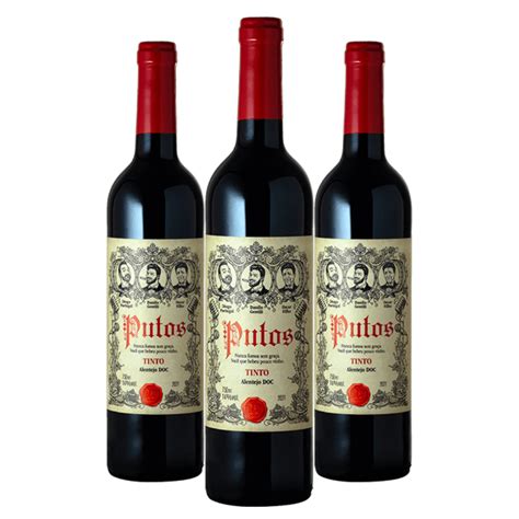 Kit Vinho Carmim Putos Alentejo Doc Tinto Unidades Domo Express