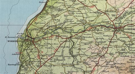 Workington Map