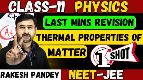 Thermal Properties Of Matter Class Thermal Properties Of Matter