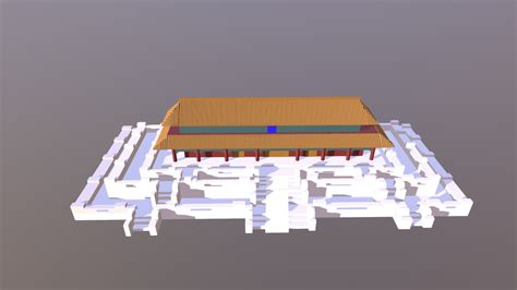 Forbidden City Model 故宫模型 Download Free 3d Model By Naffis Tang Feelspecial [5d30068