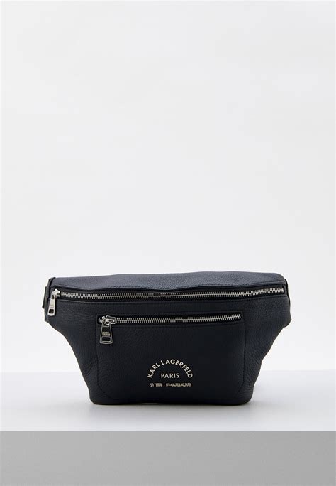 Сумка поясная Karl Lagerfeld, цвет: черный, RTLACK688401 — купить в ...