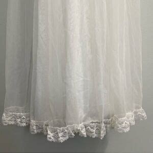 Tosca Intimates Sleepwear Vintage Tosca Lingerie Of California Lace Bridal Peignoir