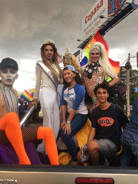 Fotos De La Marcha Del Orgullo Gay En Managua