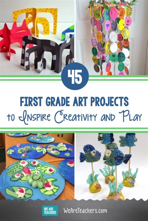 45 Terrific First Grade Art Projects Kids Will Absolutely Love