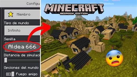 La Semilla Mas Super Epica De Todo Minecraft Pe Seed Maldita En