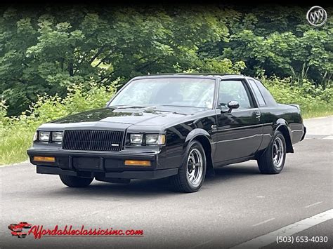 1987 Buick Grand National For Sale Cc 1757187