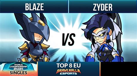 Blaze Vs Zyder Top Bcx Singles Finals Eu V Youtube