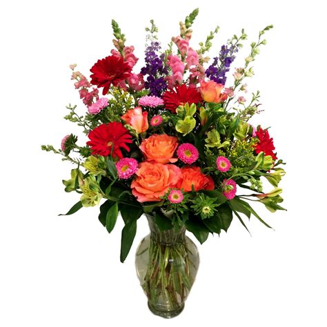 The Large Mixed Color Bouquet In Woodland Ca K M Floral