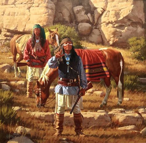 Apache Native American Artwork Native American Pictures American