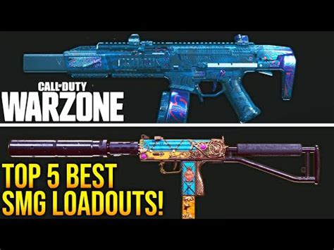 Call Of Duty WARZONE: TOP 5 BEST SMG LOADOUTS To Use! (WARZONE Best ...