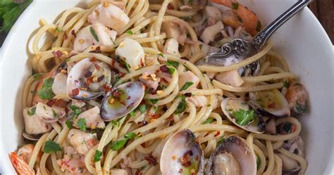 Classic Seafood Pasta Punchfork