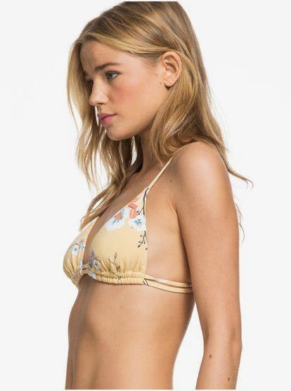 Lahaina Bay Tiki Tri Bikini Top Roxy