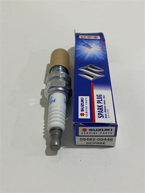 Genuine Suzuki Spark Plug 09482 00446 NGK No DCPR6E BRAND NEW Free