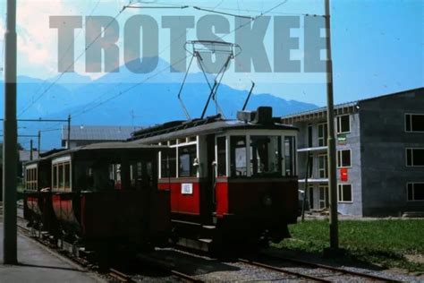 35MM SLIDE AUSTRIA Innsbruck Tram Strassenbahn C1968 Original Austrian