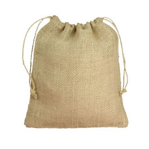 Plain Jute Drawstring Pouch Potli Bag Capacity Gm Rs Piece