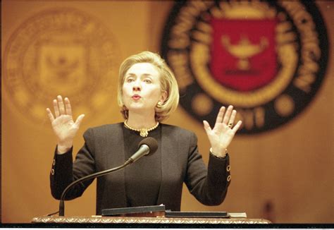 Hillary Clinton Speaks At Hill Auditorium, April 28, 1998 | Ann Arbor ...