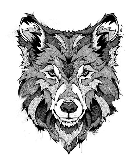 Naf Naf Paris Wolves By Andreas Preis Via Behance Grey Wolf