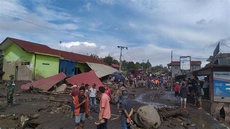 Banjir Lahar Dingin Gunung Marapi Telan Korban Jiwa Orang Meninggal