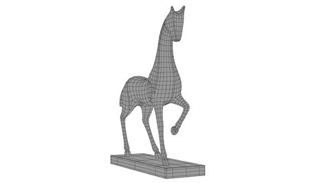 Horse Sculpture 3D - TurboSquid 1974497