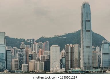 Hong Kong Skyline Rainy Season Smog Stock Photo 1630501219 | Shutterstock