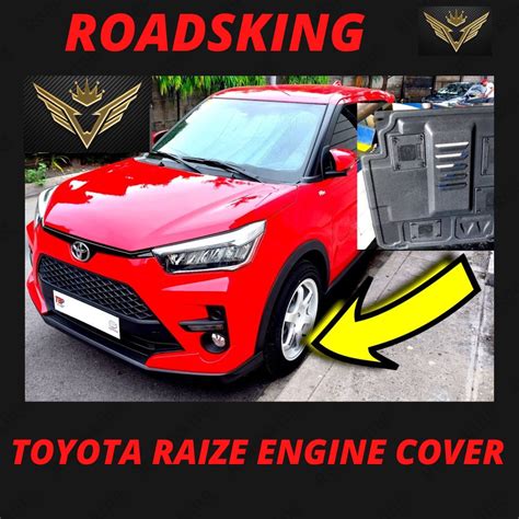 Toyota Raize Engine Lower Under Cover Protection Skid Plate Car Safety