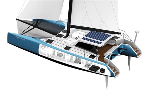 Innovative Hybrid System MOONWAVE Gunboat 60 Catamaran