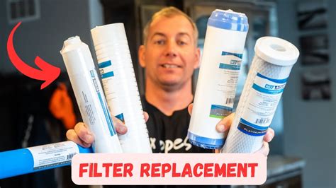 Nu Aqua Reverse Osmosis Filter System Filter Replacement Unboxing And Replacement Diy Plumbing