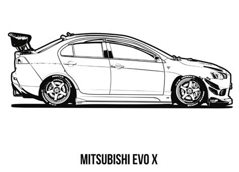 Dibujos De Mitsubishi Galant Para Colorear Para Colorear Pintar E