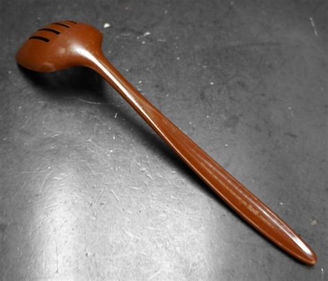 Rosti Brown Melamine Plastic Serving Spoon Mcm Denmark Ebay