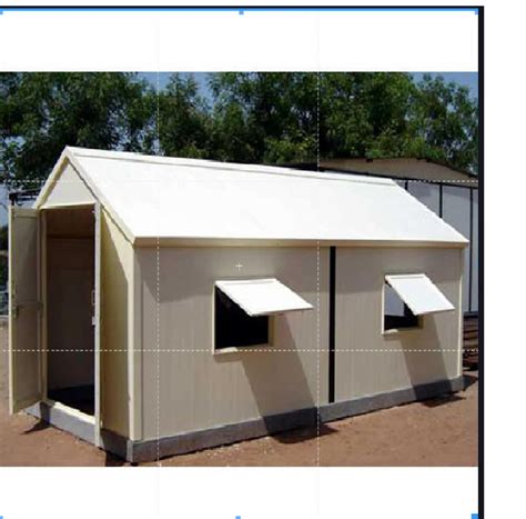 Puf Color Coated The Prefabricated Huts For Kiosk At Rs Square