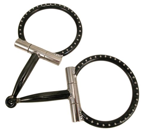Black D Ring Snaffle Tom Balding Bits And Spurs
