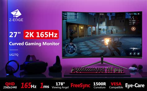 Z Edge Ecran Gaming Incurv K Qhd X Ms Hz Dp