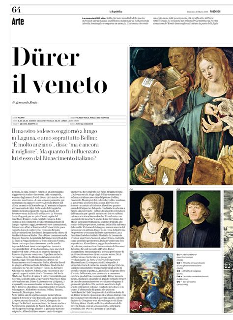 Materialismo Storico Albrecht D Rer E Il Rinascimento A Milano