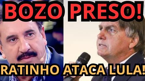 22 02 RATINHO SURTA PRISÃO DE BOLSONARO E GRAVA VÍDEO