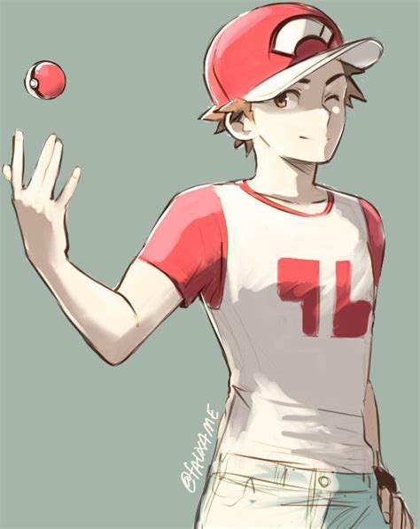 Pokemon Red Trainer Fan Art