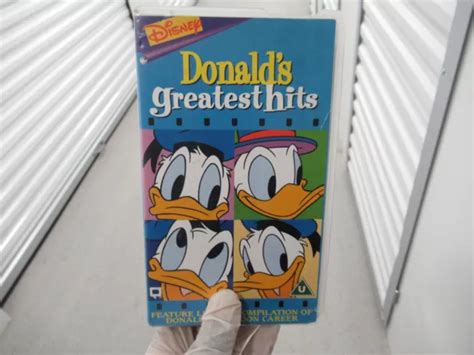 DONALD DUCK DONALD S GREATEST HITS Disney 1996 UK VHS PAL Video 53