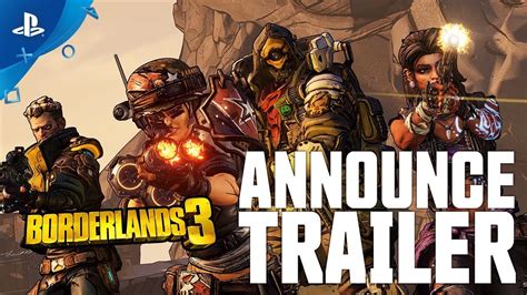 Borderlands 3 Hits Ps4 September 13 Watch The New Gameplay Trailer