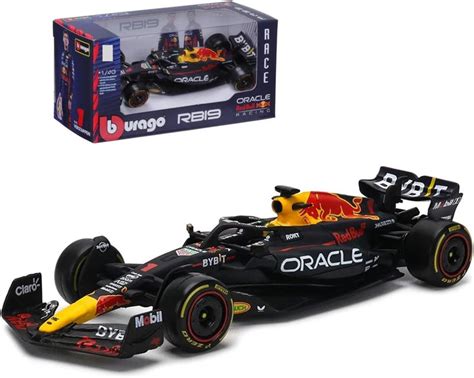 Miniatura carro f1 redbull rb19 2023 max verstappen campeão mundial