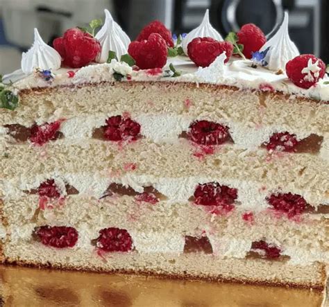 Naked Cake Framboises La Recette Du G Teau D Anniversaire Facile