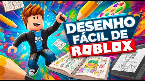 Como Desenhar Personagem Do Roblox - Como desenhar um personagem do Roblox – passo a passo divertido - YouTube