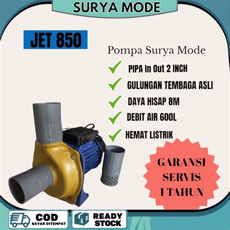 Jual Pompa Air Modifikasi Type Jet Untuk Irigasi Persawahan