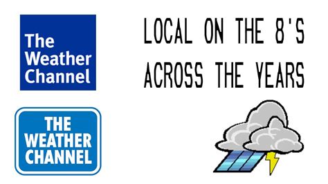 The Weather Channels Local On The 8s Across The Years Updated