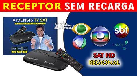 O MELHOR RECEPTOR DA NOVA PARABÓLICA VIVENSIS VX10 MENU