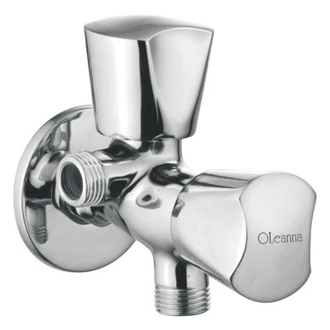 Buy Oleanna Classic Brass 2 In 1 Angular Valve Water Taps Chrome Finish Online ₹1908 From