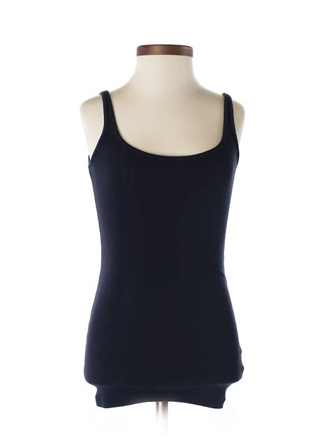 Cynthia Rowley Tjx Solid Navy Blue Tank Top Size Xs 75 Off Thredup